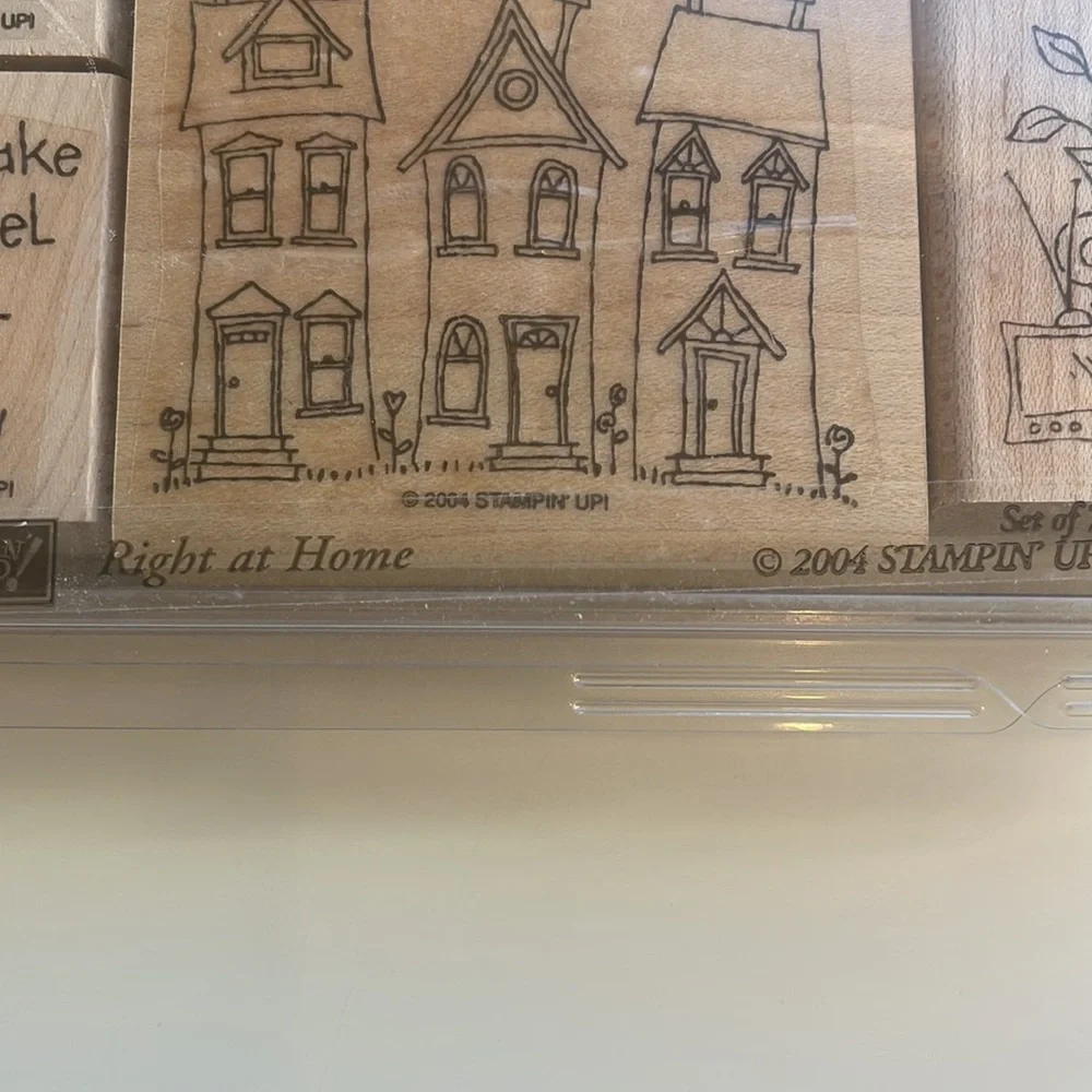 Never Used Stampin’ Up Right at home (2!for $10)